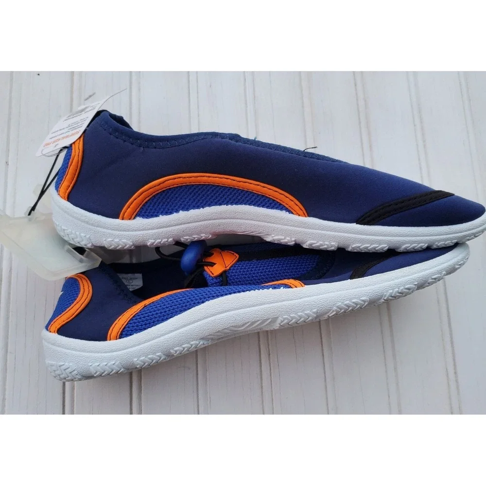 SPEEDO Junior Kids Water Shoes Large 4-5 Surf‎ Walker Pro NEW Blue White Orange